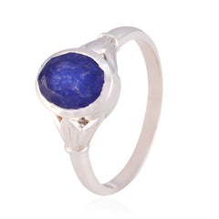 Luscious Gems Indiansapphire Sterling Silver Rings Jewelry Supply