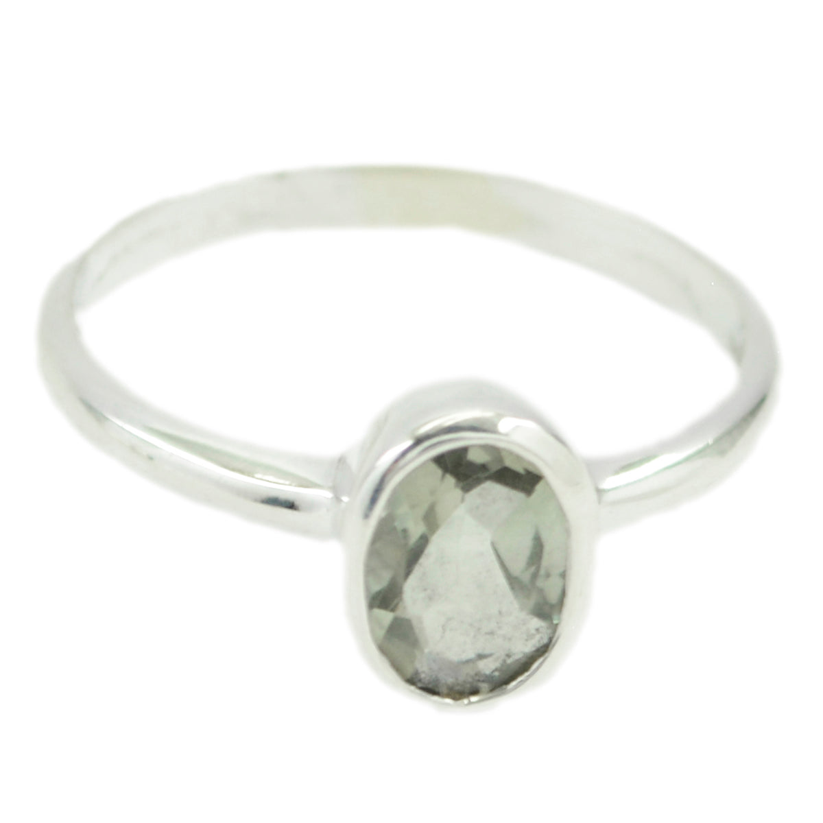 Magnetic Gem Green Amethyst 925 Sterling Silver Ring Great Selling Shop