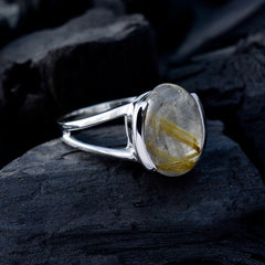 Mesmeric Stone Rutile Quartz Solid Silver Ring Jewelry Design Software