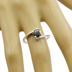 Radiant Gems Garnet Sterling Silver Ring Birthstone Jewelry For Moms
