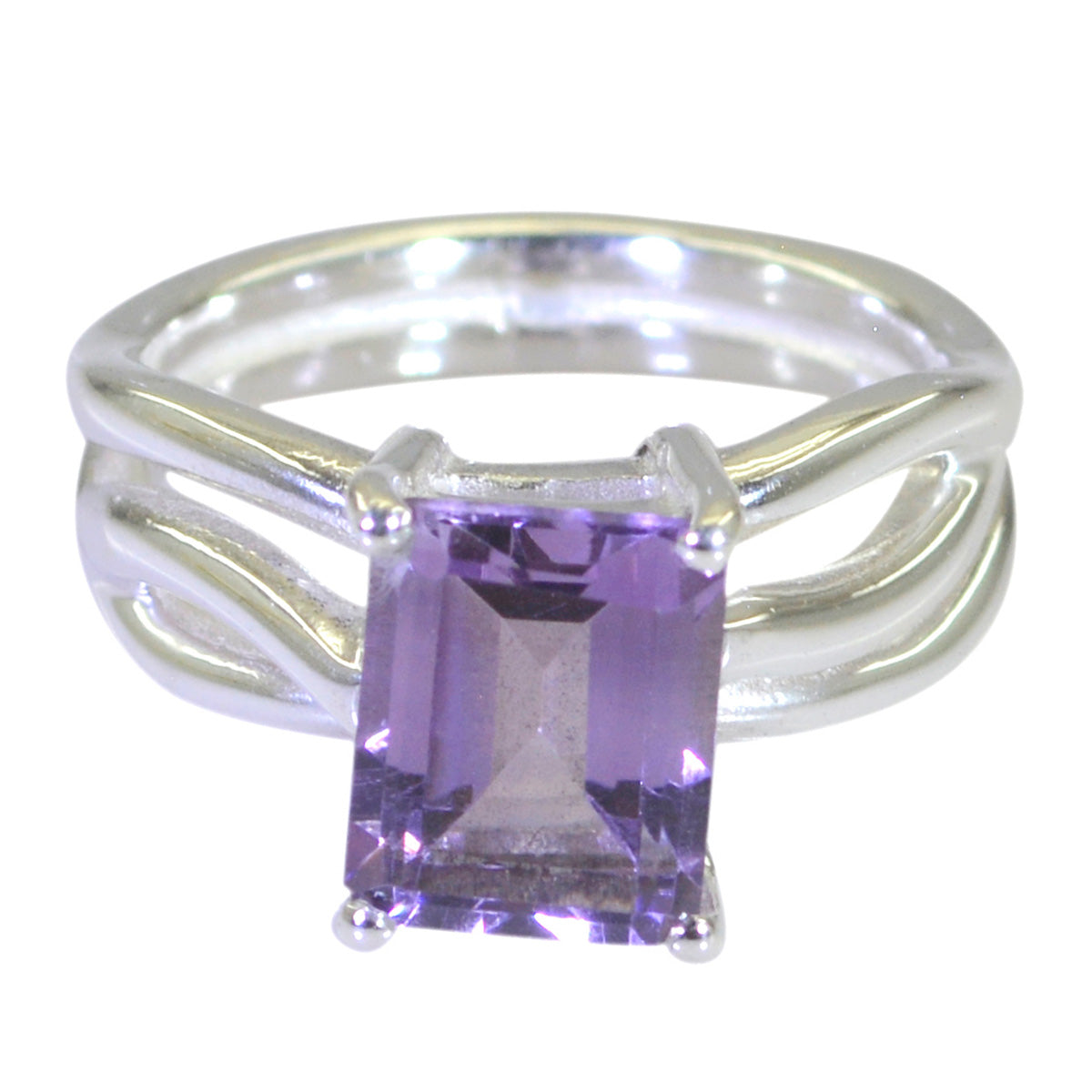 Riyo Bonnie Gemstone Amethyst 925 Sterling Silver Rings Buy Jewelry