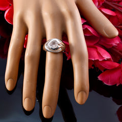 Riyo Classy Gemstone Rose Quartz Sterling Silver Ring Jewelry Buyer