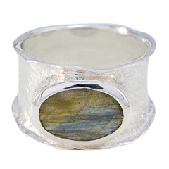 Riyo Classy Gemstones Labradorite 925 Silver Rings Pawn Shop Jewelry