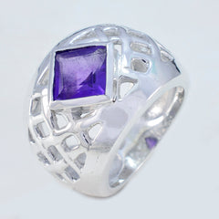 Riyo Comely Gems Amethyst 925 Sterling Silver Ring Catholic Jewelry