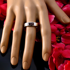 Riyo Dainty Gemstones Garnet 925 Sterling Silver Ring Dior Jewelry