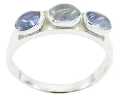 Riyo Delicate Gemstones Iolite 925 Silver Rings Mariana Jewelry