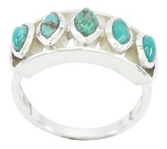 Riyo Elegant Stone Turquoise Silver Ring Premier Designs Jewelry