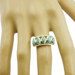 Riyo Elegant Stone Turquoise Silver Ring Premier Designs Jewelry