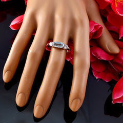 Riyo Enticing Gems Blue Topaz 925 Silver Rings Lauren B Jewelry