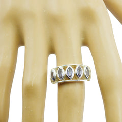 Riyo Enticing Gems Iolite 925 Sterling Silver Ring Medical Jewelry