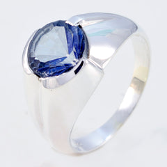 Riyo Fair Gems Mystic Quartz Sterling Silver Ring Couple Jewelry