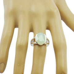 Riyo Fascinating Gem Chalcedony Sterling Silver Ring Opal Jewelry