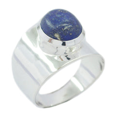 Riyo Genuine Gemstones Lapis Lazuli Solid Silver Rings Rose Jewelry