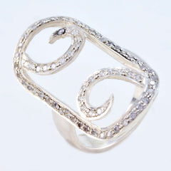Riyo Good Gem Cubic Zirconia 925 Silver Ring Ancient Greek Jewelry