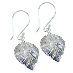 Riyo Good Gemstones multi shape Cabochon White Peral Silver Earrings anniversary gift