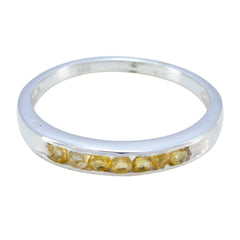 Riyo Goods Gemstone Citrine 925 Sterling Silver Ring The Jewelry Box