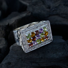 Riyo Hot Gem Multi Stone Silver Ring Candles With Jewelry Inside