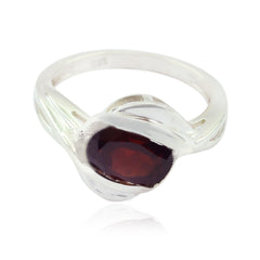 Riyo Ideal Gemstones Garnet 925 Silver Rings Best Selling Item