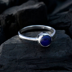 Riyo Jaipur Gems Lapis Lazuli Sterling Silver Ring Signature Jewelry
