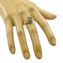 Riyo Magnificent Gemstones Garnet Solid Silver Ring Biker Jewelry