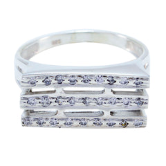 Riyo Natural Gems Cubic Zirconia 925 Silver Rings Angel Jewelry