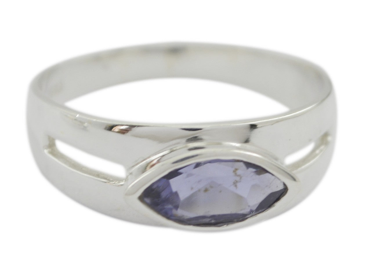 Riyo Resplendent Stone Iolite 925 Silver Ring Origami Owl Jewelry