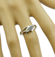 Riyo Slightly Gemstones Labradorite Solid Silver Ring Real Jewelry
