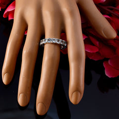 Riyo Splendid Gemstones Blue Topaz 925 Silver Rings King Jewelry