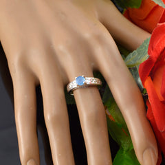 Riyo Taking Gems Chalcedony Solid Silver Ring Popular Jewelry Brands