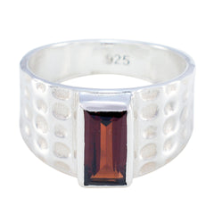 Riyo Wholesales Gemstones Garnet Sterling Silver Ring Charm Jewelry