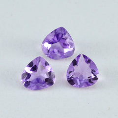 Riyogems 1PC Genuine Purple Amethyst Faceted 12X12 mm Heart Shape lovely Quality Gem