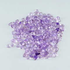 Riyogems 1PC Real Purple Amethyst Faceted 2x4 mm Pear Shape handsome Quality Loose Gemstone