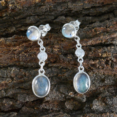 Riyo Beauteous 925 Sterling Silver Earring For Girl Labradorite Earring Bezel Setting Multi Earring Stud Earring