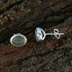 Riyo Prachtige Sterling zilveren oorbel voor vrouw Labradoriet Oorbel Bezel Setting Multi Earring Stud Earring