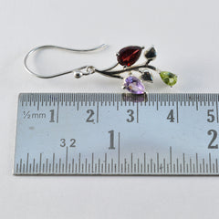 Riyo Beaut Sterling Silber Ohrring für Frauen Multi-Ohrring-Lünettenfassung Multi-Ohrring-Ohrhänger