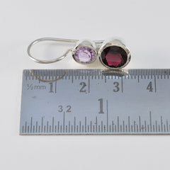 Riyo Prächtiger 925er-Sterlingsilber-Ohrring für die Frau, mehrere Ohrringe mit Lünettenfassung, mehrere Ohrringe