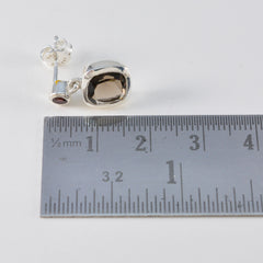 Riyo Smashing Sterling Silber Ohrring für Damsel Multi Ohrring Lünette Fassung Multi Ohrring Ohrstecker