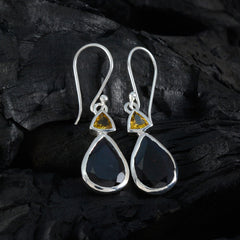 Riyo Bewitching 925 Sterling Silver Earring For Demoiselle Multi Earring Bezel Setting Multi Earring Dangle Earring