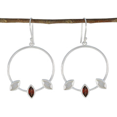Riyo Fanciable Sterling-Silber-Ohrring für Schwester, mehrere Ohrringe mit Lünettenfassung, mehrere Ohrringe, baumelnde Ohrringe