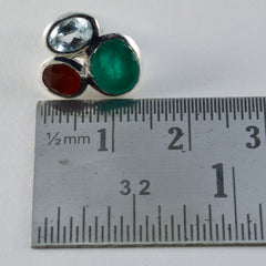 Гламурные серьги riyo из стерлингового серебра 925 пробы для красотки, мультисерьги с оправой, мультисерьги-гвоздики