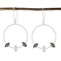 Riyo Artistieke 925 Sterling Zilveren Oorbel Voor Zus Multi Oorbel Bezel Setting Multi Oorbel Dangle Earring