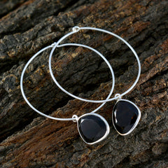 Riyo Irresistible 925 Sterling Silver Earring For Demoiselle Smoky Quartz Earring Bezel Setting Brown Earring Dangle Earring