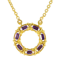 riyo belles pierres précieuses baguette à facettes violet améthyste pendentif en argent cadeau pour fiançailles
