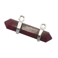 Серебряный кулон riyo с великолепными драгоценными камнями, фантазийный граненый красный индийский рубин, серебряный подарок для сестры