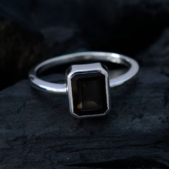 Magnetic Gems Rauchquarz 925 Sterling Silber Ring Juweliergeschäfte Nyc