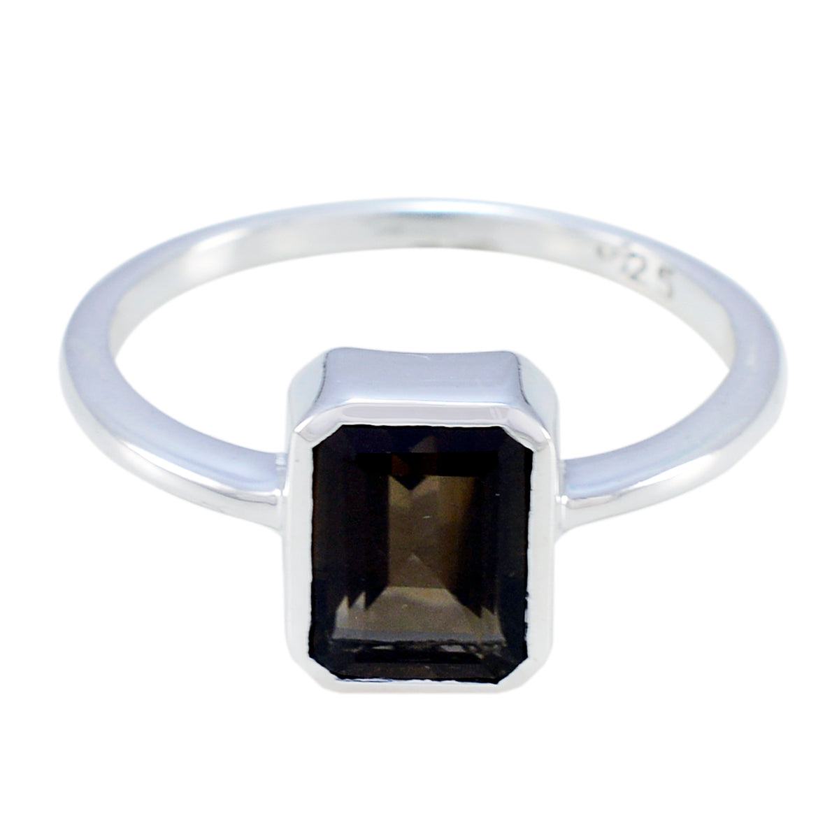 Magnetic Gems Smoky Quartz 925 Sterling Silver Ring Jewelry Stores Nyc