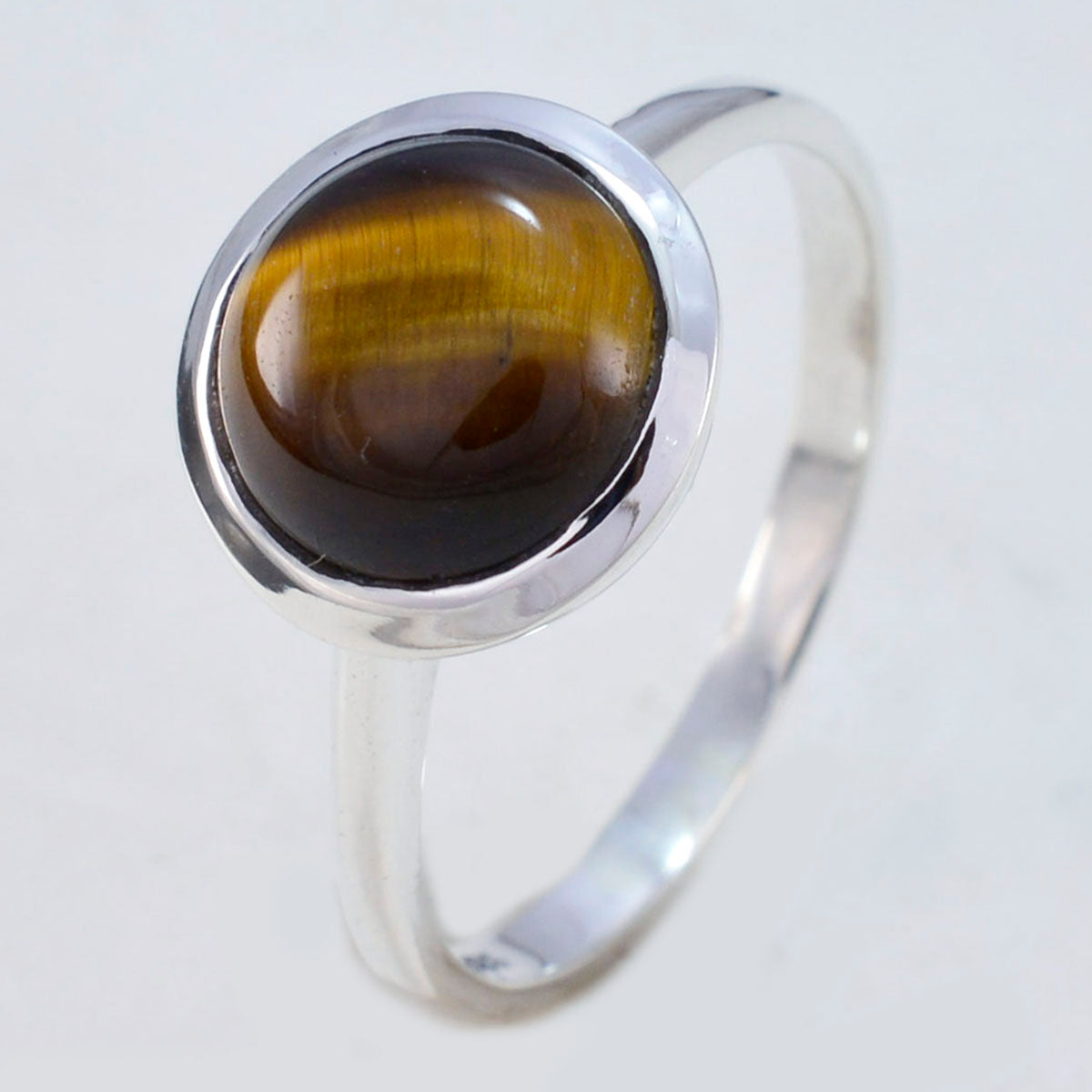 riyo элегантный драгоценный камень тигровый глаз кольца из стерлингового серебра 925 пробы ювелирные изделия для мамы