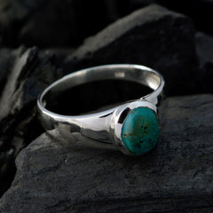 bague en argent 925 turquoise avec pierres précieuses fabriquées à la main, boîte à bijoux pandora