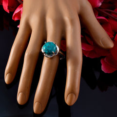 Riyo Pretty Gems Türkis Sterling Silber Ring, personalisiertes Geschenk