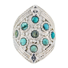 очаровательное серебряное кольцо с драгоценным камнем и бирюзой, онлайн-каталог ювелирных изделий Premier